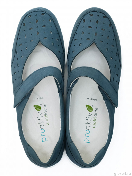 Waldlaufer сандалеты Henni, 496325-191263, синий джинсовый 496325-191263-5 фото