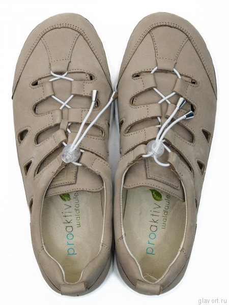 Waldlaufer сандалеты женские K-Milena, 612006-191094, бежевый 612006-191094-4 фото