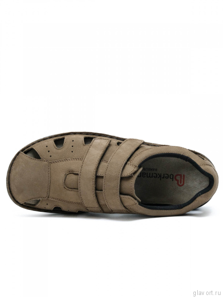 Berkemann сандалии ортопедические летние мужские JOOST, бледно-коричневый 05722-485-9 фото