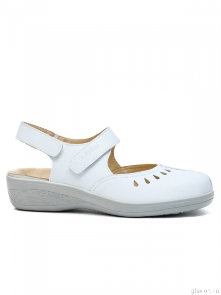 Dr.Spektor босоножки женские с закрытым мысом ортопедические 26К4512-К, белый 26К4512-К-38 фото