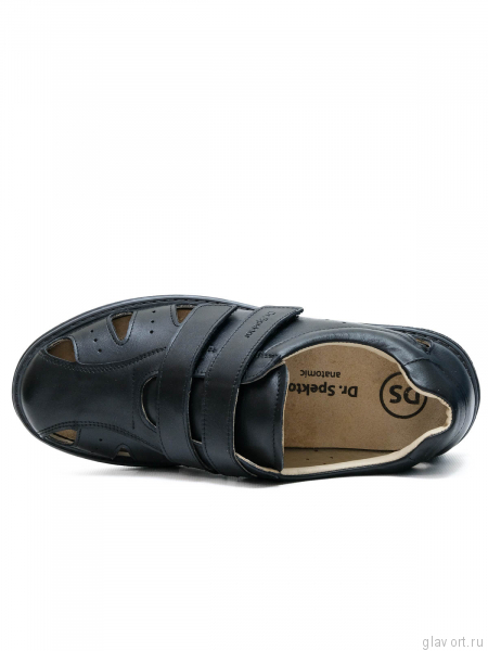 Dr.Spektor туфли летние мужские ортопедические 11.1.41, черный 11.1.41-42 фото
