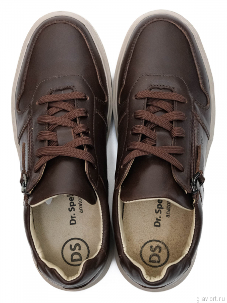 Dr.Spektor кроссовки мужские ортопедические 343.2.169, коричневый 343.2.169-42 фото