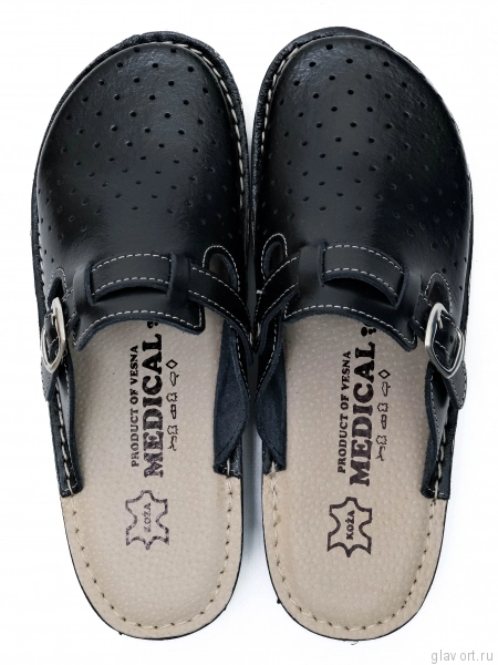 VESNA сабо мужские, 174, черный 174-BLACK-42 фото