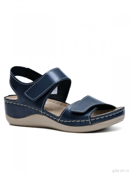 FRATELLI BABB босоножки женские, D-302, темно-синий D-302-darkblue-41 фото