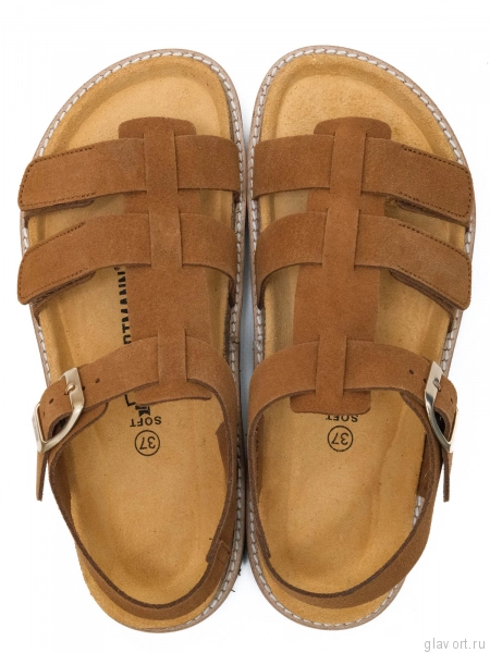 Ortmann сандалии ортопедические Twiggy, коричневый каштан  11.80-brown-37 фото