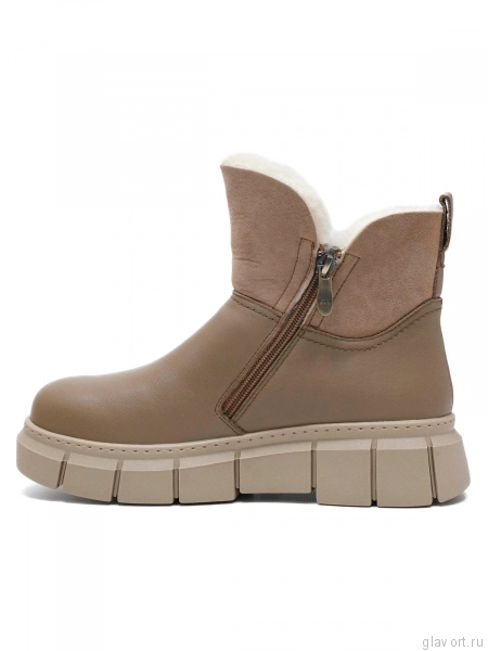 Ortmann полусапоги ортопедические женские Katharina, темно-бежевый 15.13-beige-37 фото
