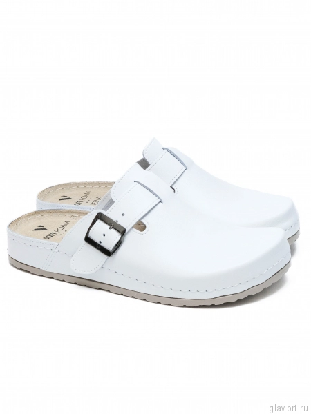 VESNA сабо мужские, 329, белый 329-white-41 фото