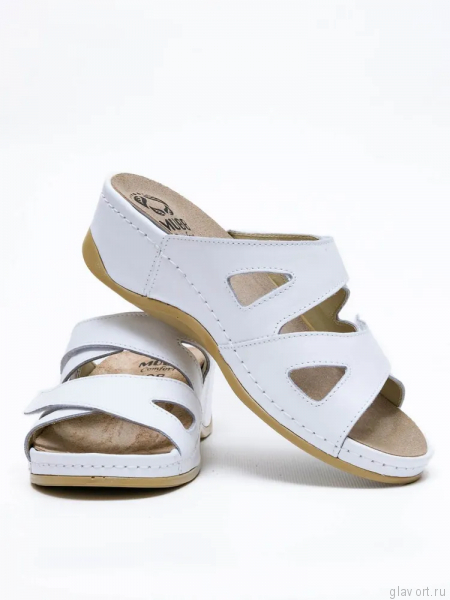 MUBB пантолеты женские, 726, белый 726-white-39 фото