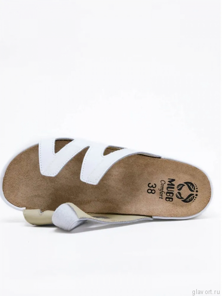 MUBB пантолеты женские, 726, белый 726-white-39 фото
