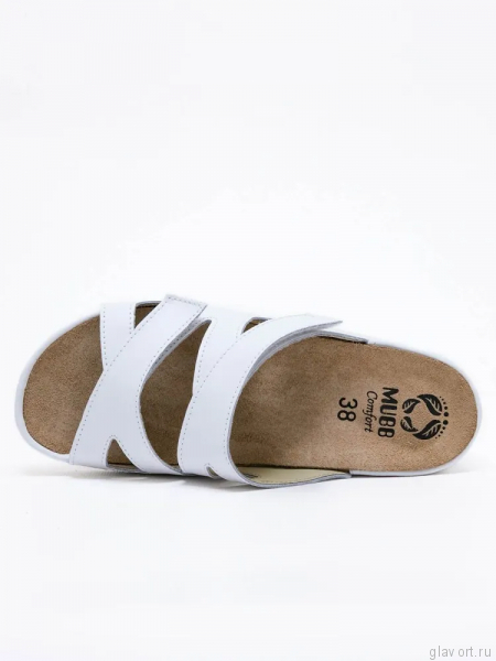 MUBB пантолеты женские, 726, белый 726-white-39 фото