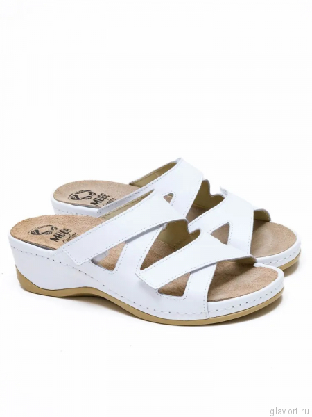 MUBB пантолеты женские, 726, белый 726-white-39 фото
