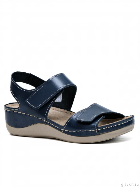 FRATELLI BABB босоножки женские, D-302, темно-синий D-302-darkblue-41 фото