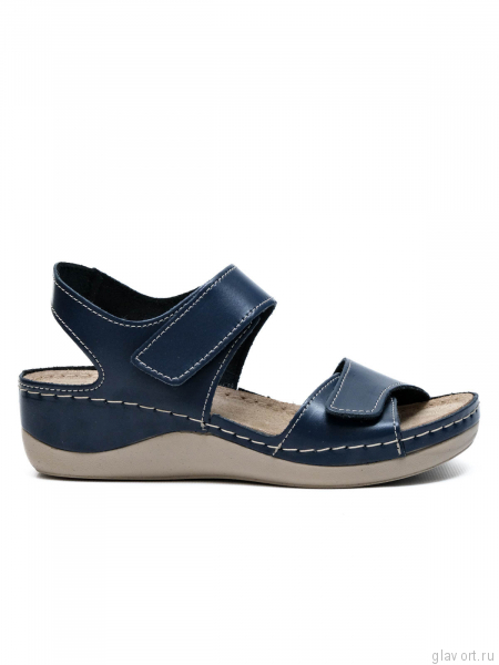 FRATELLI BABB босоножки женские, D-302, темно-синий D-302-darkblue-41 фото