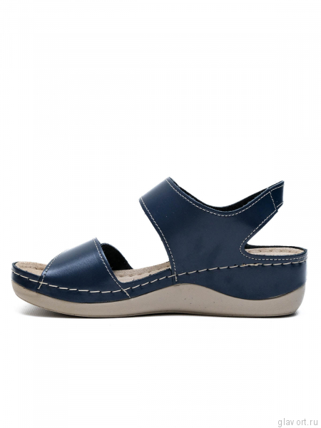 FRATELLI BABB босоножки женские, D-302, темно-синий D-302-darkblue-41 фото