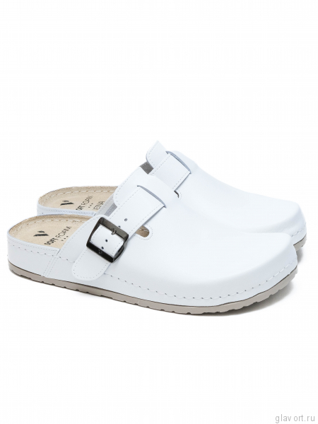 VESNA сабо мужские, 329, белый 329-white-46 фото