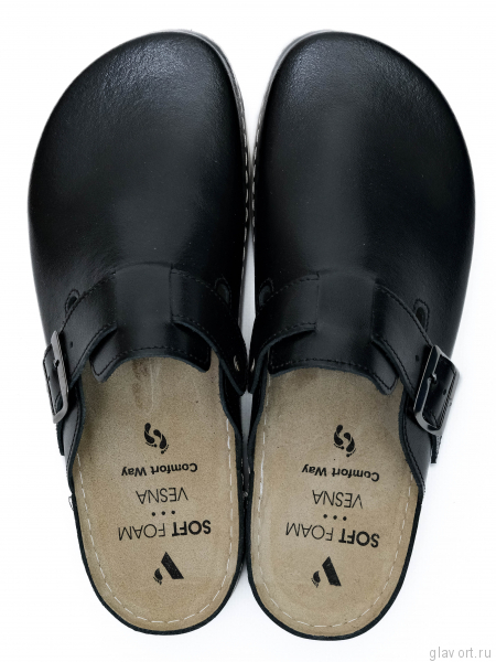 VESNA сабо мужские, 329, черный 329-BLACK-43 фото