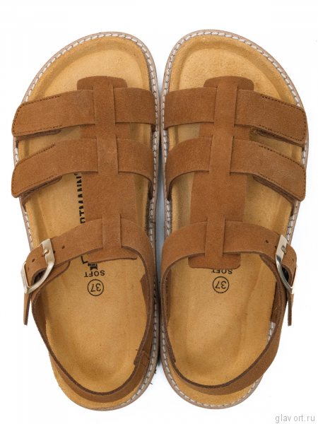 Ortmann сандалии ортопедические Twiggy, коричневый каштан  11.80-brown-37 фото