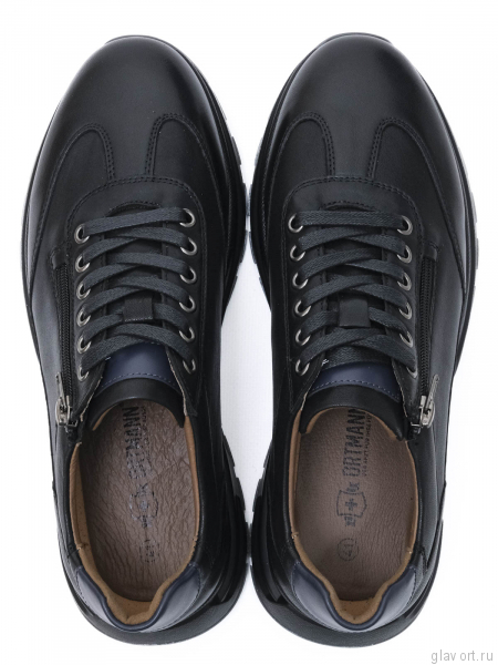 Ortmann кроссовки ортопедические мужские Nikolas, черный 13.62-black-41 фото