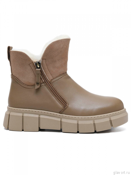 Ortmann полусапоги ортопедические женские Katharina, темно-бежевый 15.13-beige-37 фото