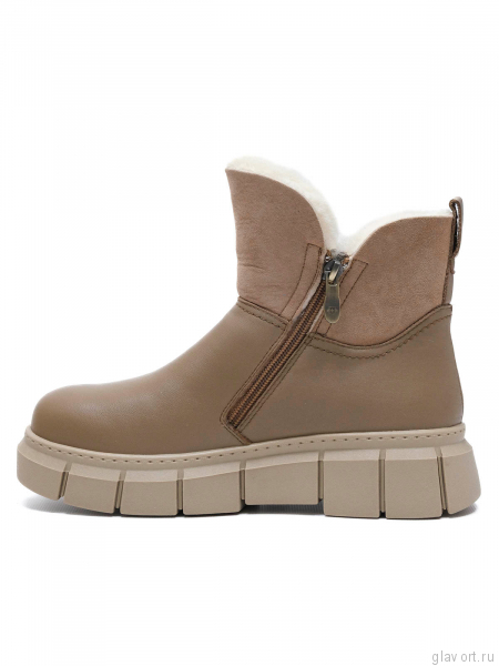 Ortmann полусапоги ортопедические женские Katharina, темно-бежевый 15.13-beige-37 фото
