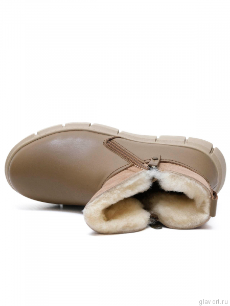 Ortmann полусапоги ортопедические женские Katharina, темно-бежевый 15.13-beige-37 фото