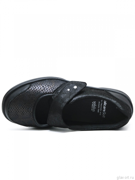 Solidus туфли Мэри Джейн женские ортопедические Maike (Solicare Soft), черный 41513-M-01354-5 фото