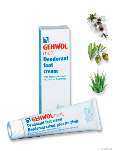 Крем-дезодорант Gehwol Deodorant foot cream 75 мл Геволь Мед 40705 фото