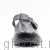 Тапочки-сабо OrthoMS, кожаные, широкие, для чувствительной стопы, черный 5007 фото
