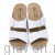 FRATELLI BABB пантолеты женские, D-303, белый D-303-white-37 фото