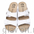 MUBB пантолеты, 207, белый 207-white-36 фото