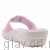 SCHOLL NEW MASSAGE тренировочно-массажные тапочки, белый/розовый F305771251-37 фото