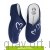 MUBB тапочки сабо женские, 2251-1, синий с вышивкой "сердце" 2251-1-sin-41 фото