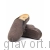 SCHOLL FELCE тапочки мужские, темно-коричневый F309741019-45 фото