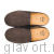 SCHOLL FELCE тапочки мужские, темно-коричневый F309741019-45 фото