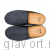 SCHOLL FELCE тапочки мужские, черный F309741004-43 фото