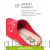 MUBB тапочки сабо женские, 2251-1, красный с вышивкой "сердце" 2251-30-red-37 фото