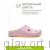 MUBB тапочки сабо женские, 8125-43, светло-розовый с вышивкой лето 8125-43-pink-39 фото