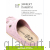 MUBB тапочки сабо женские, 8125-43, светло-розовый с вышивкой лето 8125-43-pink-39 фото