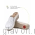 FRATELLI BABB сабо женские, D-310, белый D-310-white-40 фото