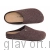 Ortmann тапочки сабо ортопедические Heinz, Темно-коричневый 12.40-darkbrown-40 фото