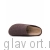 Ortmann тапочки сабо ортопедические Heinz, Темно-коричневый 12.40-darkbrown-40 фото