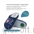 MUBB тапочки сабо женские, 8125-1-22, синий с вышивкой 8125-1-22-blue-37 фото