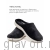 VESNA тапочки женские, 166, черный с бисером 166-black-37 фото