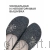 MUBB тапочки сабо женские, 8125-45, темно-серый с рельефной  вышивкой 8125-45-darkgrey-38 фото