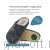 MUBB тапочки сабо женские, 8125-45, темно-серый с рельефной  вышивкой 8125-45-darkgrey-38 фото
