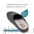 MUBB тапочки сабо женские, 8125-45, темно-серый с рельефной  вышивкой 8125-45-darkgrey-38 фото