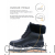 Solidus Mary Stiefel полусапоги зимние женские ортопедические, черный 58167-M-01000-6 фото