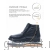 Solidus Natura Man Stiefel туфли мужские ортопедические, черный 82115-K-00736-8 фото