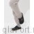MUBB тапочки сабо женские, 8125-45, темно-серый с рельефной  вышивкой 8125-45-darkgrey-38 фото