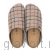 Ortmann тапочки сабо ортопедические Heinz, серо-бежевый, принт клетка 12.40-beigeprint-41 фото
